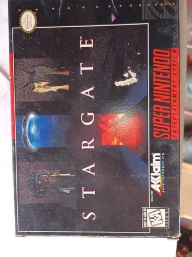 Stargate (Super Nintendo SNES) Complete - Tested