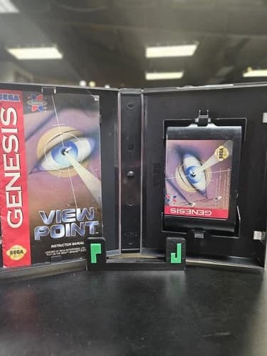 Viewpoint (Sega Genesis, 1994) Complete In Box CIB