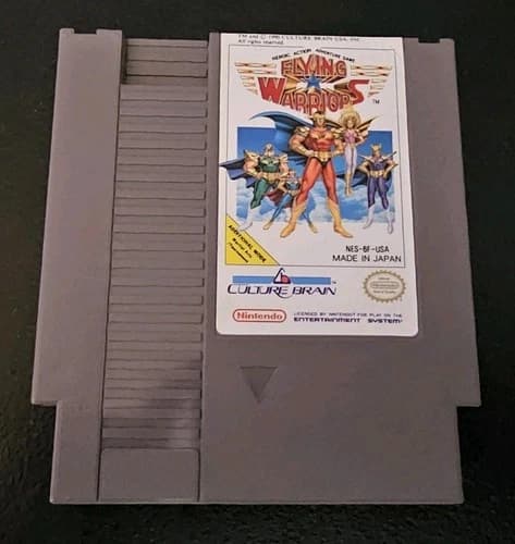 Flying Warriors Nintendo NES Tested/Authentic