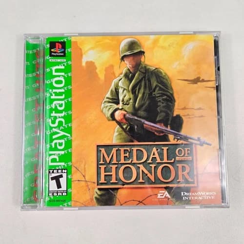 Medal of Honor (Sony PlayStation 1, 1999) PS1 Complete Excellent Greatest Hits