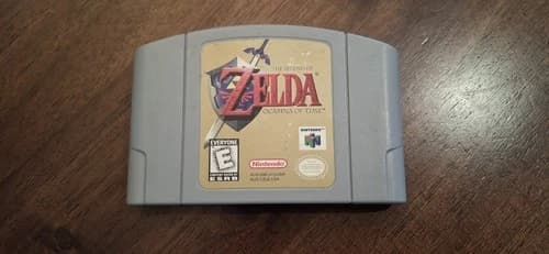 The Legend of Zelda: Ocarina of Time Nintendo 64 N64 Gray Authentic