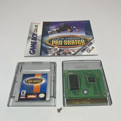 Tony Hawk's Pro Skater (Nintendo Game Boy Color GBC) Authentic, Clean, Tested