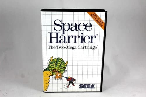 Sega Master System Space Harrier Complete in Box CIB Tested