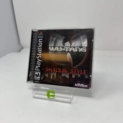 Wu-Tang Shaolin Style (Sony PlayStation 1 PS1, 1999) CIB