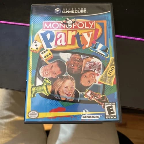 Monopoly Party (Nintendo GameCube, 2002) Tested CIB