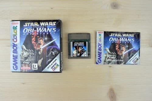 GBC - Star Wars Episode I: Obi-Wan's Adventures - (CIB, with instructions)