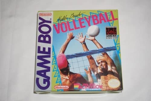 Malibu Beach Volleyball (Nintendo Game Boy Gameboy) Complete in Box w/ Reg CIB
