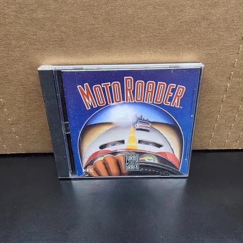 Moto Roader (TurboGrafx-16, 1989) Tested & Working!
