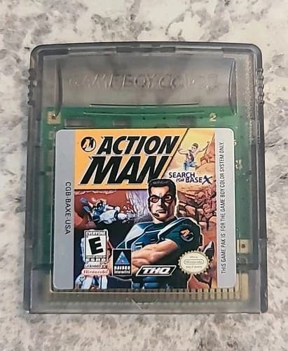 Action Man: Search for Base X (Nintendo Game Boy Color, 2001)