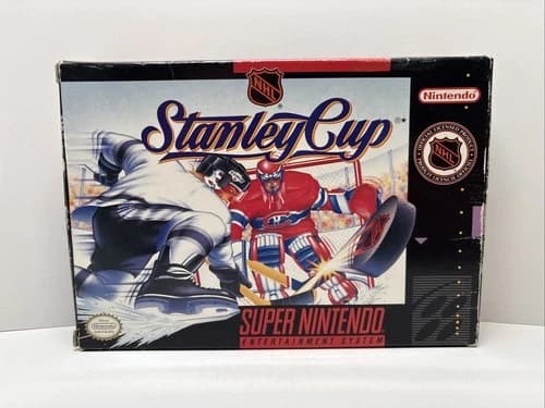 NHL Stanley Cup (Super Nintendo Entertainment System, 1993) Cib