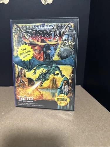 Cadash (Sega Genesis, 1992) CIB Complete in Box