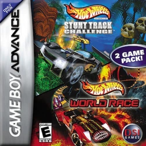 Hot Wheels: Stunt Track Challenge/Hot Wheels: World Race - Game Boy Advance Game