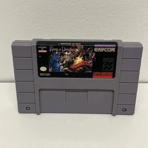 King of Dragons - Super Nintendo SNES - Cartridge Only, Tested and Working!