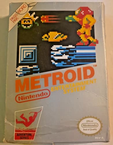 Metroid NES Box, Manual, Inserts