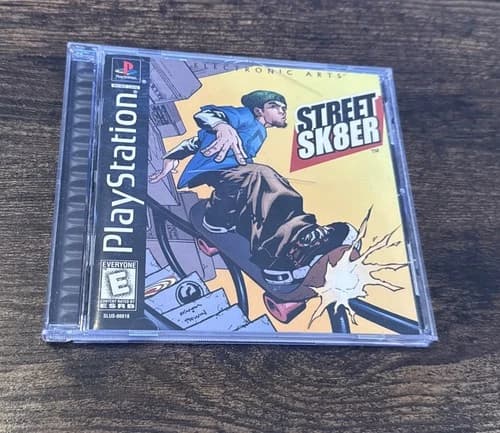Street Sk8er (Sony PlayStation 1, 1999) PS1 CIB Complete Tested Game w/ Manual