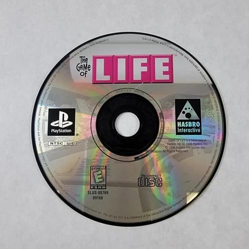 The Game of Life - Loose Sony PS1 Playstation 1 Disc