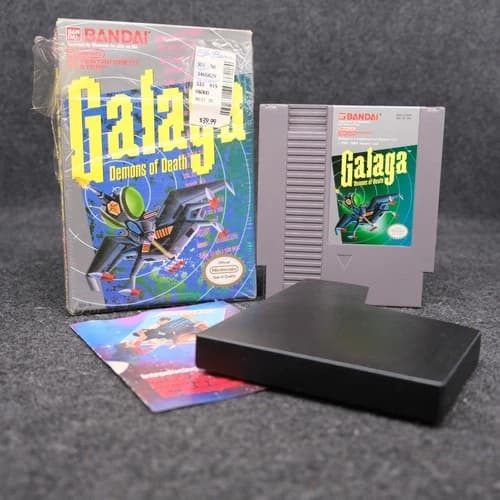 Galaga: Demons of Death (NES) CIB - Authentic Original Wrapping
