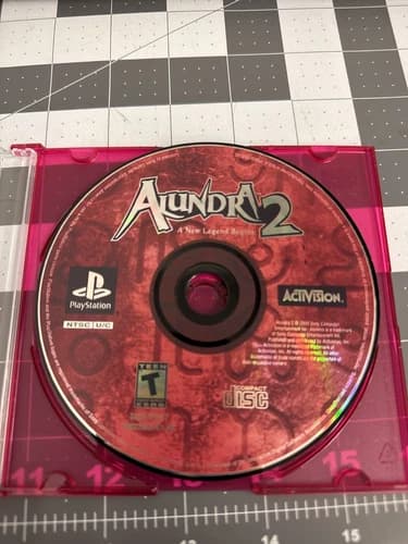 Alundra 2 (PlayStation 1, PS1, 2000) A New Legend Begins Disc Game Only