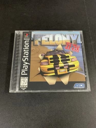 Sony PS1 Felony 11-79 Includes Registration Card ***Free Shipping***