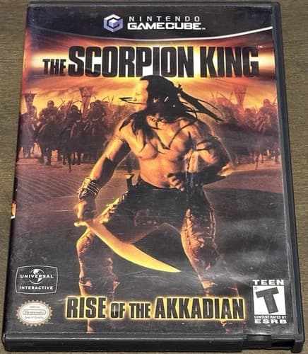 The Scorpion King Ride Of Akkadian Nintendo GameCube CIB All Inserts Tested OOP