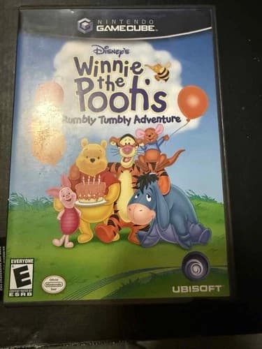 Disneys Winnie The Poohs Rumbly Tumbly Adventure Nintendo GameCube Complete-Used