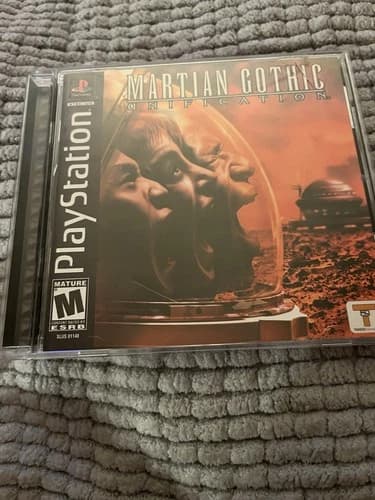Martian Gothic Unification (PlayStation 1 PS1, 2001) CIB Complete Black Label