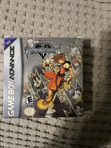 Kingdom Hearts Chain of Memories Gameboy Advance 2004 Video Game CIB Tested