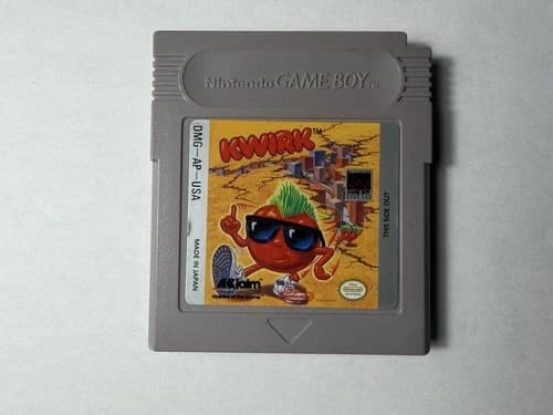Kwirk Original (Nintendo GameBoy) Cartridge Only - Tested Working!