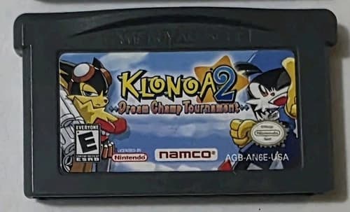 Klonoa 2: Dream Champ Tournament (Nintendo Game Boy Advance, GBA) Tested