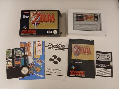 Legend Of Zelda A Link To The Past GIG SNES Super Nintendo Complete