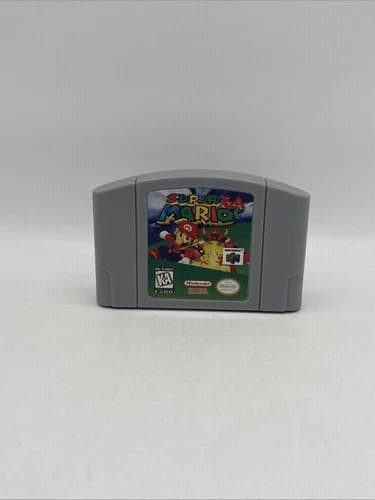 Super Mario 64 Nintendo 64 N64 Game Cartridge NUS-006 USA Authentic 1996