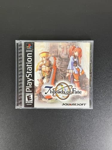 Threads of Fate - Sony PlayStation 1, PS1 - CIB Complete w/ Registration Card