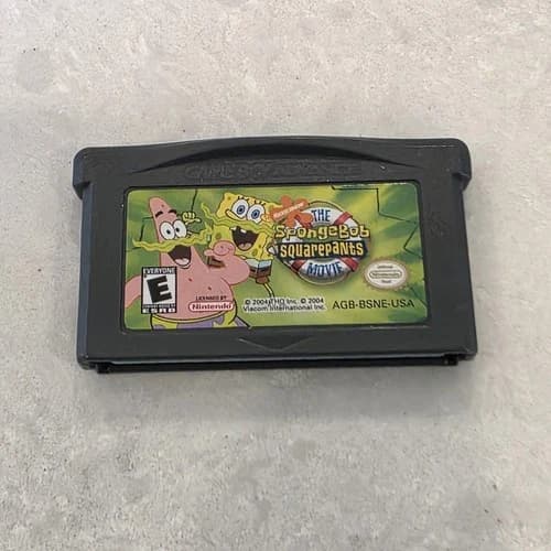 The SpongeBob SquarePants Movie Nintendo Game Boy Advance Tested