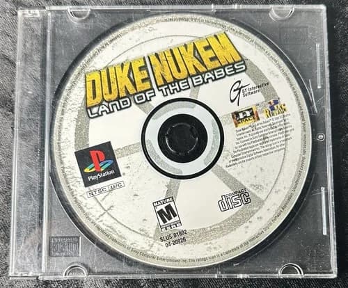 Duke Nukem Land of the Babes SONY PlayStation PS1