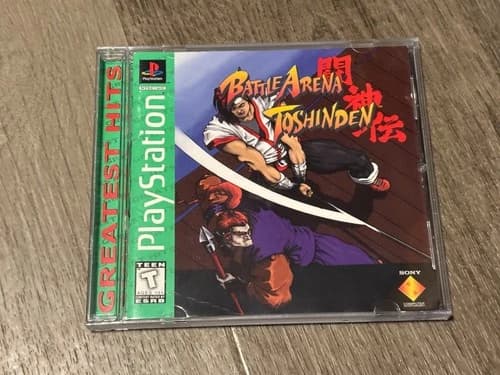 Battle Arena Toshinden Playstation 1 PS1 Complete CIB Authentic