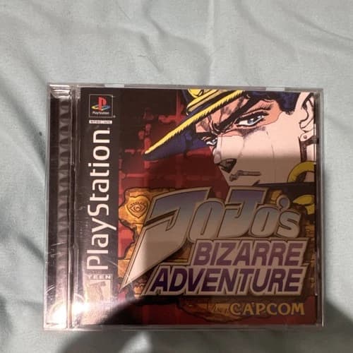 Capcom JoJo's Bizarre Adventure PlayStation 1 Fighting Game Manual Included CIB
