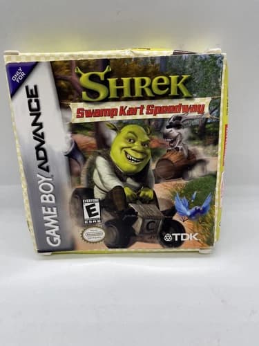 SHREK SWAMP KART SPEEDWAY GAME BOY ADVANCE COMPLETE