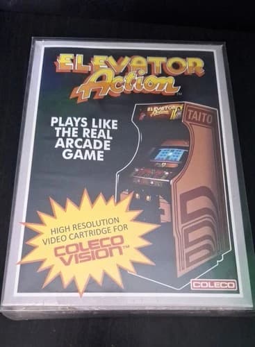 Coleco vision, Elevator Action, 30th Anniv. 2012 Homebrew CollectorVision