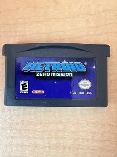 Metroid: Zero Mission Nintendo Game Boy Advance 2004 Tested Working Cart Only