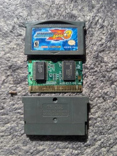 Mega Man Zero 3 (Nintendo Game Boy Advance, 2004) Authentic GBA Tested Cart Only