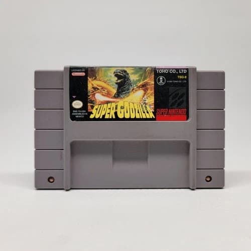 Super Godzilla (Super Nintendo Entertainment System SNES, 1993) - Cart Only