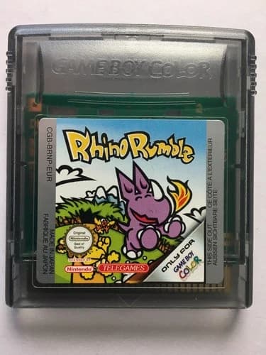 Rhino Rumble (Region Free, Works Worldwide) GBC Gameboy Color