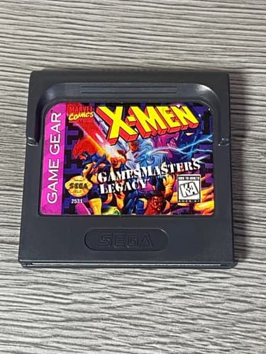 X-Men Game Masters Legacy Sega Game Gear Game Cartridge ONLY