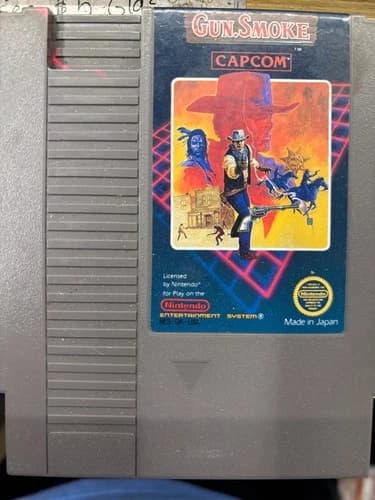 Capcom Gun.Smoke Nintendo NES Game Cartridge NTSC-U/C (US/Canada)