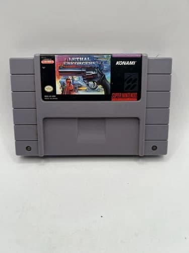 SNES LETHAL ENFORCERS GAME