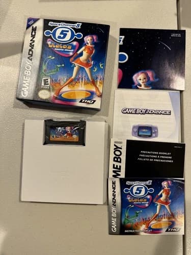 Space Channel 5 Ulala's Cosmic Attack (Gameboy Advance GBA) Complete in Box CIB