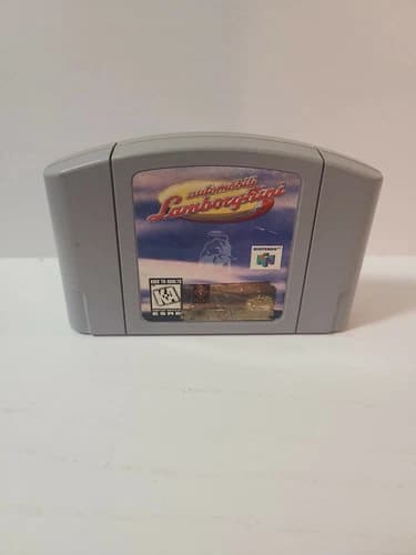 Automobili Lamborghini Nintendo 64 N64 Original Authentic Cart ONLY TESTED