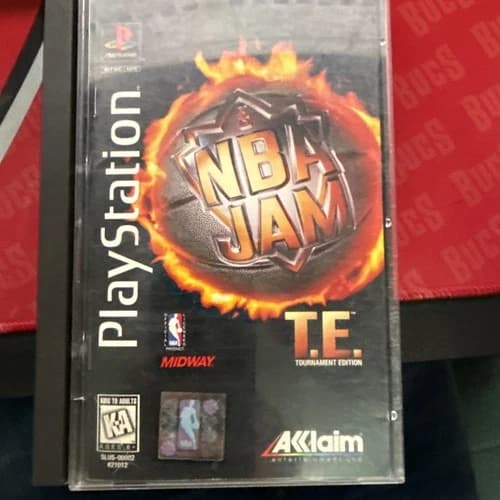 NBA Jam T.E. Tournament Edition PlayStation 1 PS1 Long Box Complete