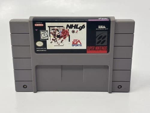NHL 96 (Super Nintendo Entertainment System, 1995) - SNES Cart Only