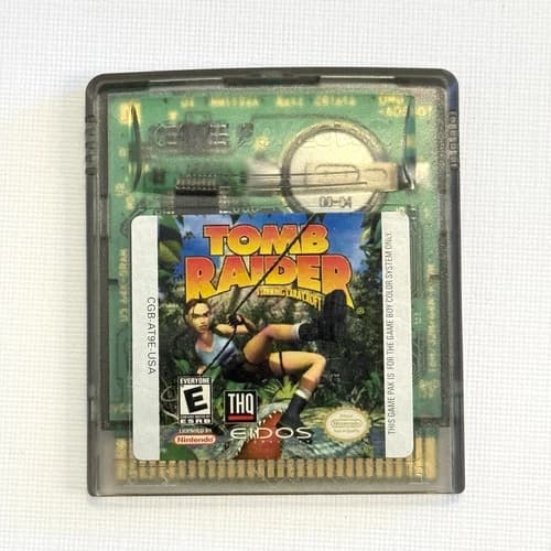 Nintendo Game Boy Color Tomb Raider Cartridge Only